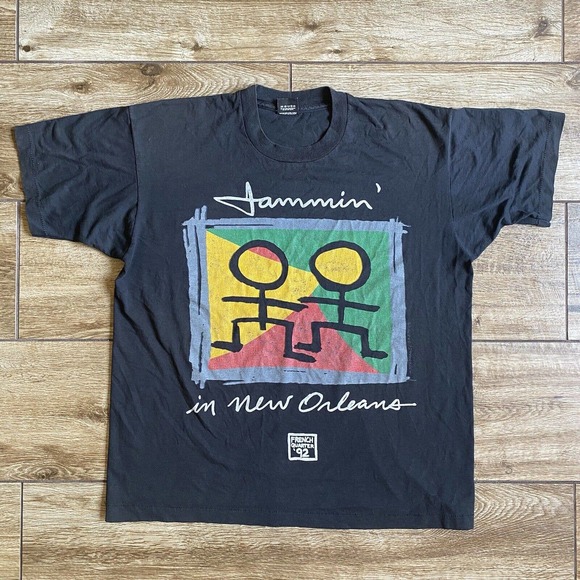 Vintage Jammin In New Orleans T-Shirt - Picture 2 of 12
